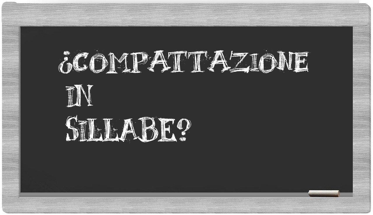compattazione in syllables