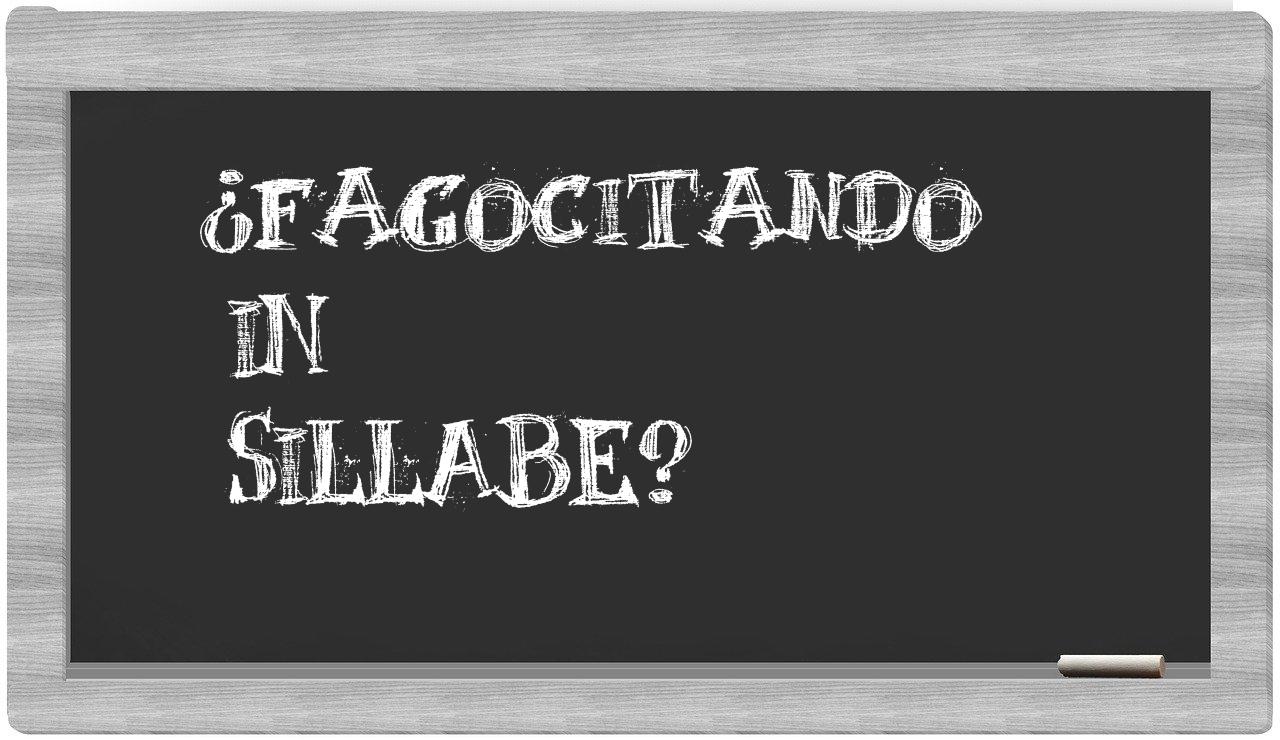 ¿fagocitando en sílabas?