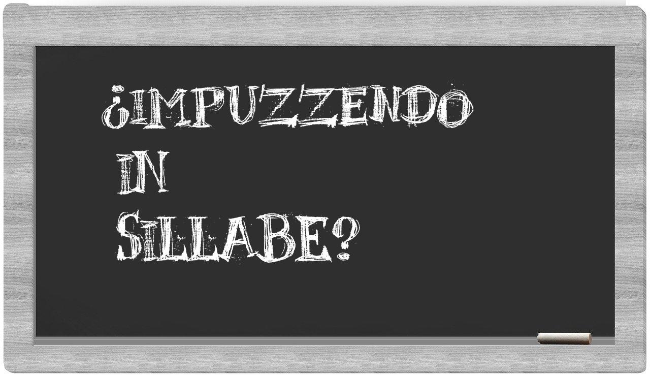 ¿impuzzendo en sílabas?